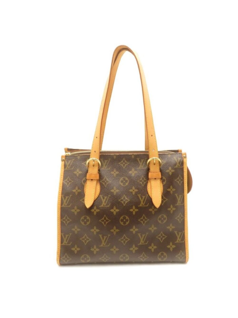 Louis Vuitton Popincourt Monogram Tote Bag Canvas Brown